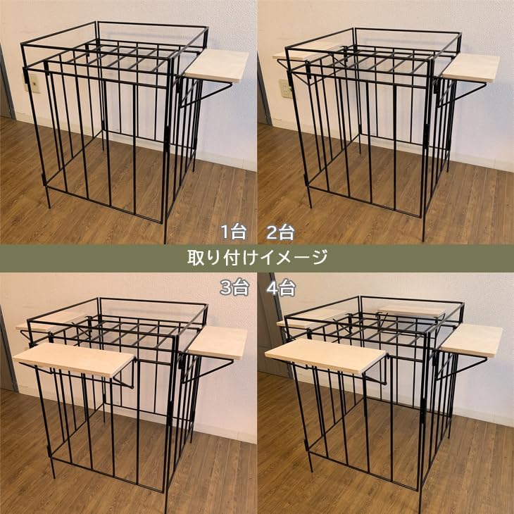 ストーブガード(折り畳み式コンパクト)アイアンレッグ ストーブガード